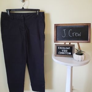 EUC + J. Crew + black ankle length slacks